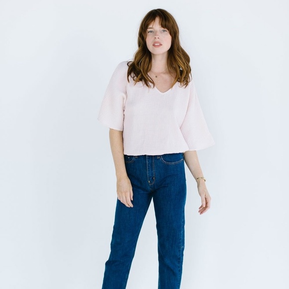Suunday Tops - Rose Water Dolman Top